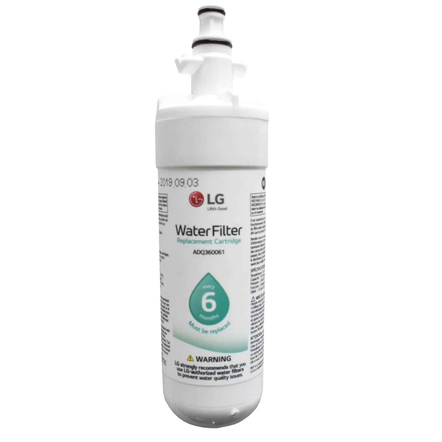 700p.webp LG LT700P Refrigerator Water Filter ADQ36006101 - Image 1