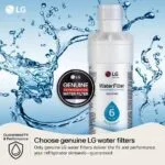 LG LT1000P Replacement Refrigerator Filter Genuine LG ADQ747935 - Image 5