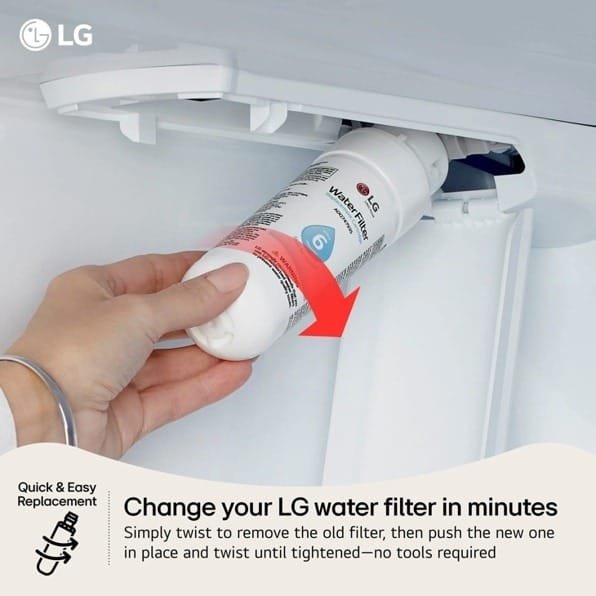 Premium Refrigerator Water Filters for Pure and Fresh Water | Unified Filter 45 Appliance Accessories LT500P3 ga