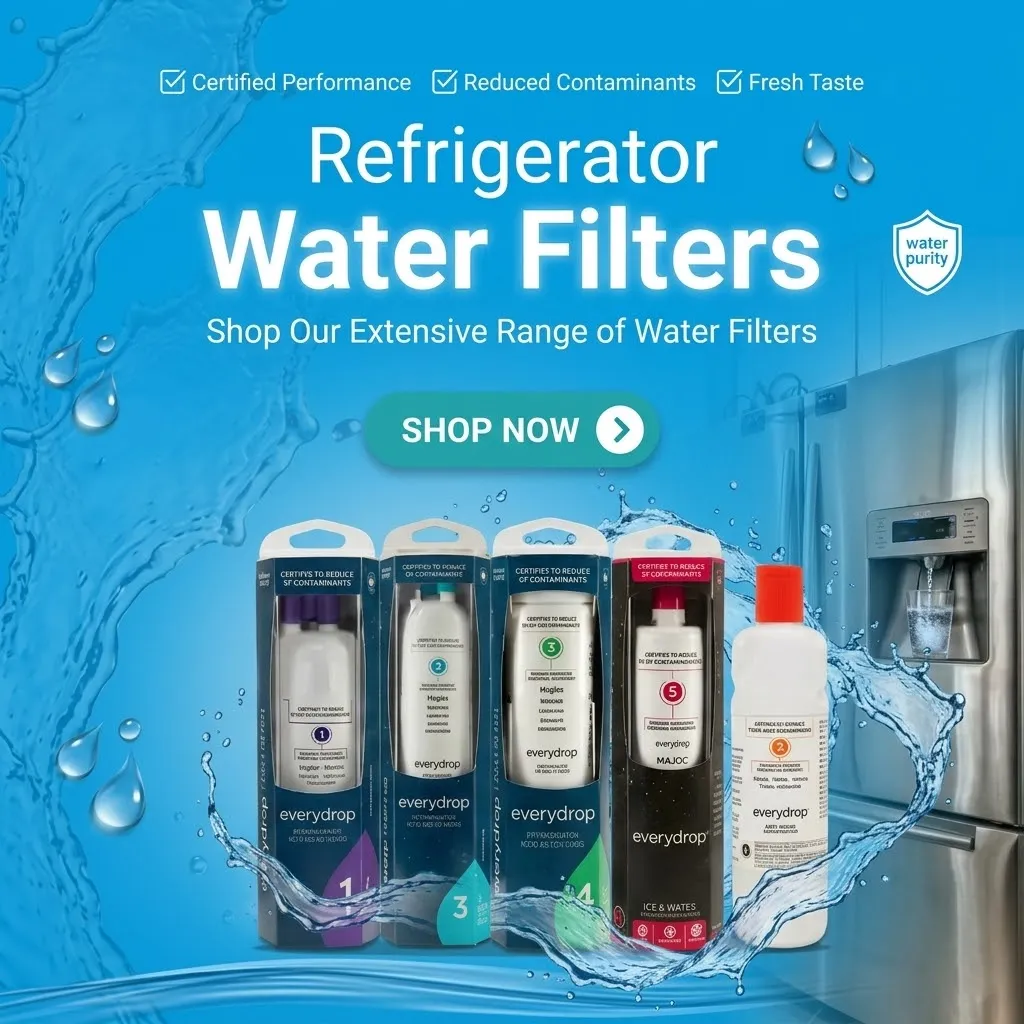 Premium Refrigerator Water Filters for Pure and Fresh Water | Unified Filter 2 Unified Water Filter