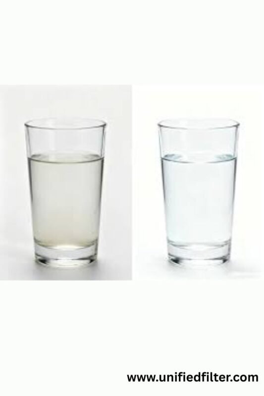 An NSF certified water filter