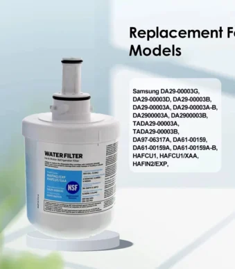 Premium Refrigerator Water Filters for Pure and Fresh Water | Unified Filter 38 SAMSUNG29-0003G Water Filter replacement