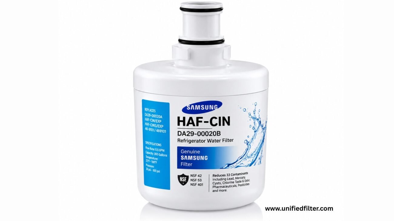 Samsung HAF-CIN Refrigerator Water Filter | DA29-00020B Guide, Models & Replacement 1 HAF-CIN Refrigerator Water Filter