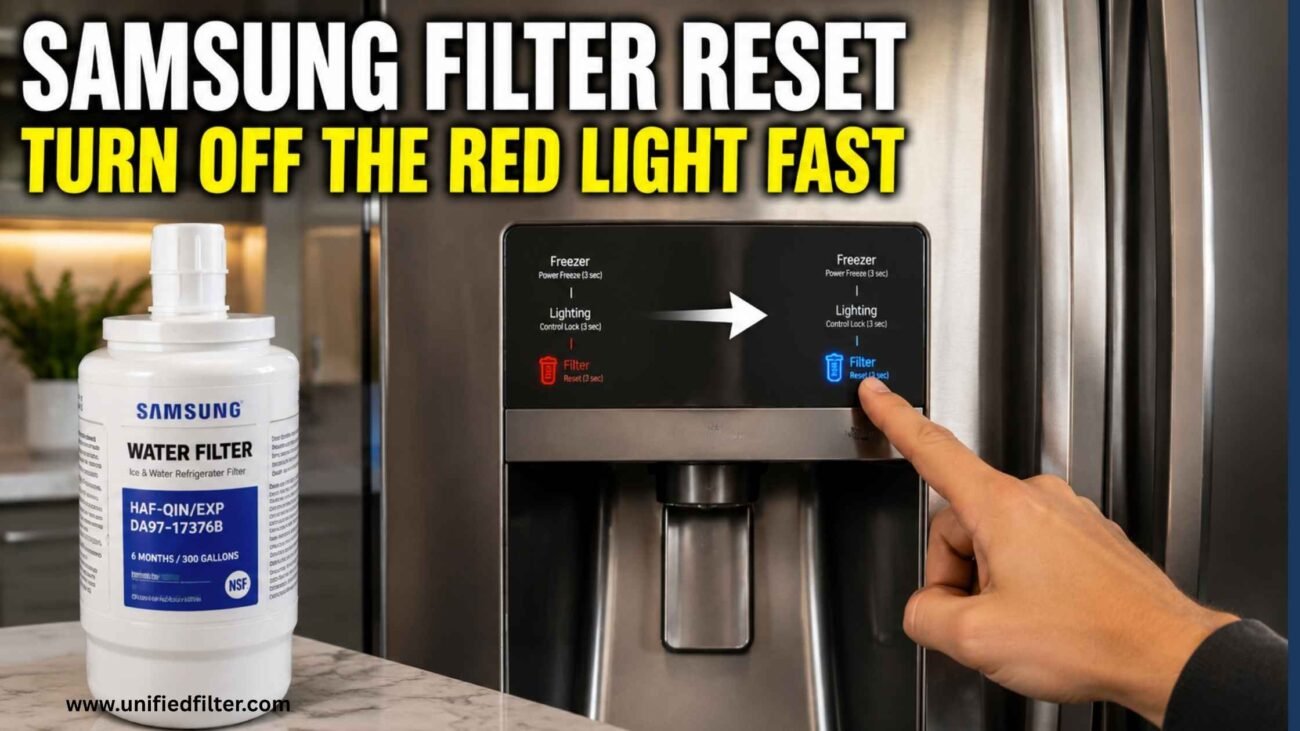 Samsung Refrigerator Water Filter Reset