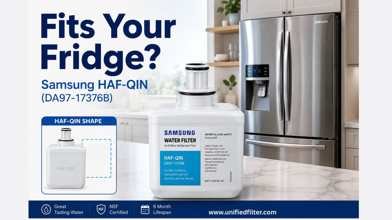 Samsung Water Filter HAF-QIN