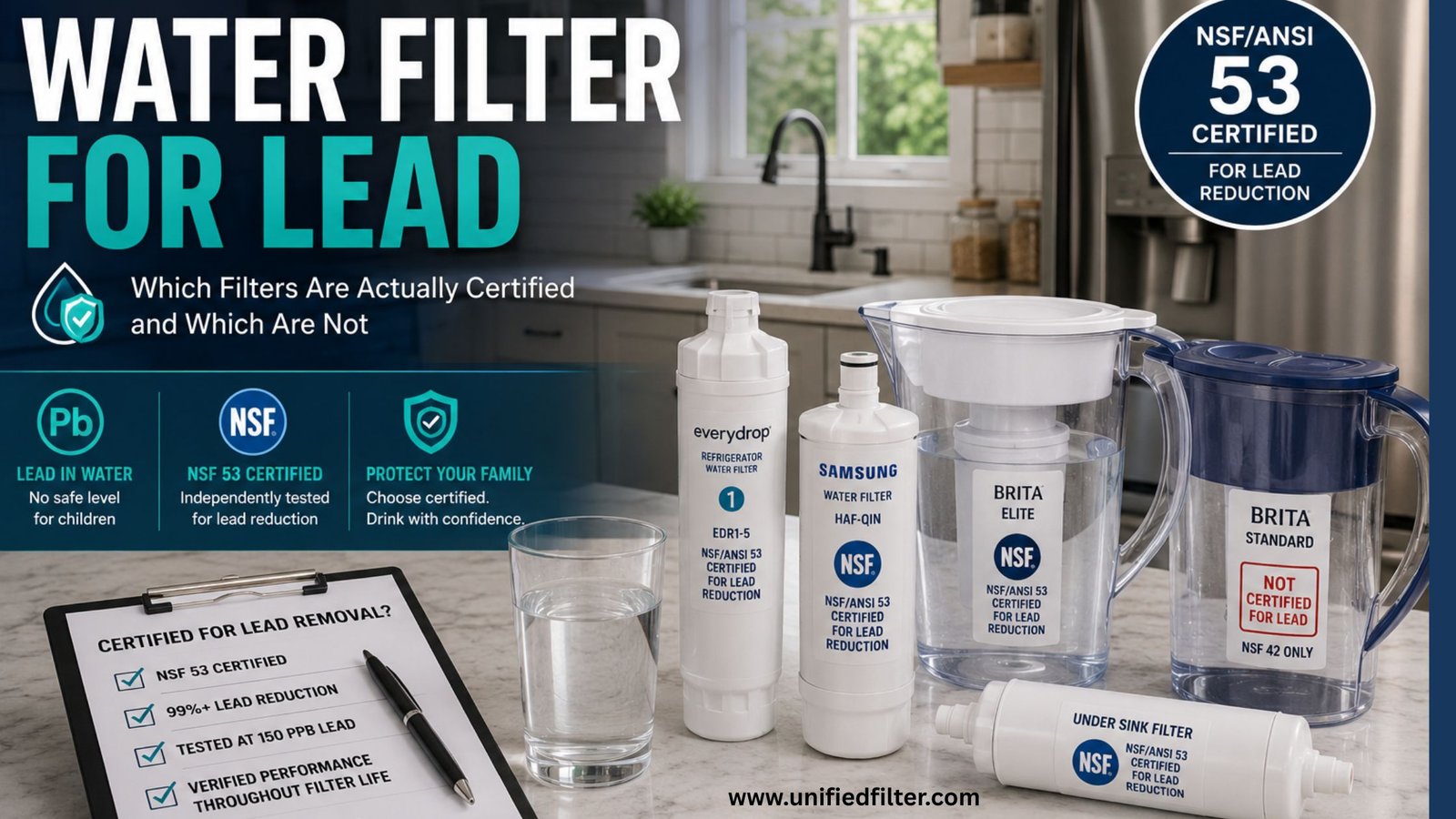 Water Filter for Lead