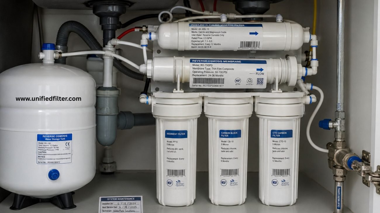  alkaline water filter under sink