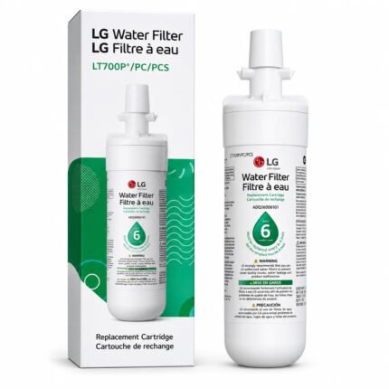 LG LT700P refrigerator water filter — front view