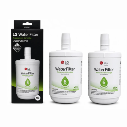 LG LT500P refrigerator water filter — cartridges with retail packaging