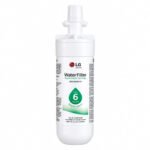 LG LT700P refrigerator water filter — cartridge close-up