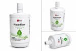 LG LT500P refrigerator water filter — cartridge close-up